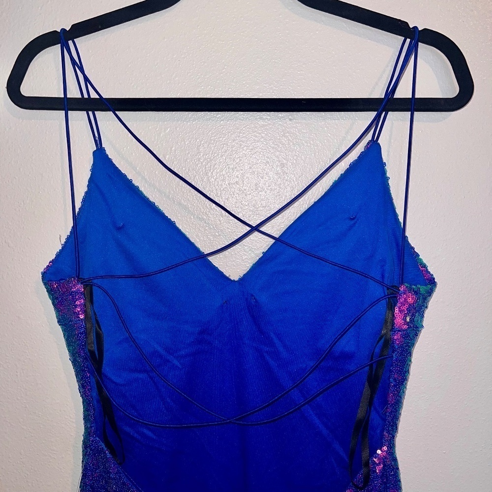 NWT 🥀 B. Darlin Women's Sequin Mini Dress - Picture 11 of 12